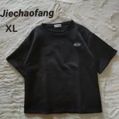 ✨新品✨エボンスTシャツ/ゆったりサイズ/ブラック