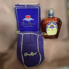 未開栓Crown Royal クラウンローヤル750ml 40度 古酒 巾着袋付 - メルカリ