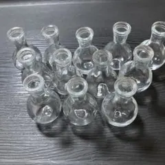 ガラス製ミニボトル 12個セット