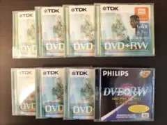 DVD+RW　８枚セット
