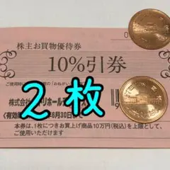 ニトリ　株主優待　2枚のサムネイル