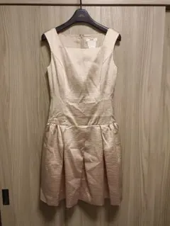 René TISSUE ノースリーブワンピース ベージュ 36