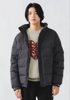 BEAMS HEART ベーシックダウンジャケット ブラック L 新品同様
