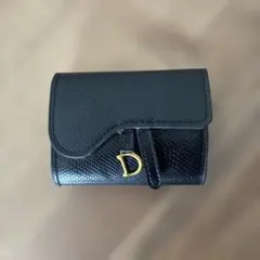 Dior ブラック レザー 名刺入れ カードケース - メルカリ