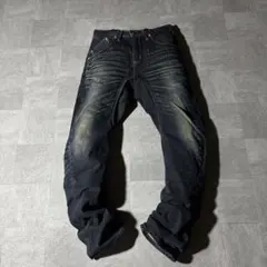 2010's FUGA - whisker straight denim - メルカリ