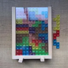 テトリス風木製パズル　 知育玩具