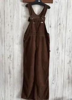 Leeリー　オーバーオール　オールインワン コーデュロイ　ブラウン
