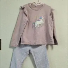 ユニコーン刺繍上下セット