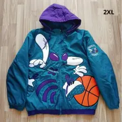 スターター NBA シャーロット ホーネッツ ナイロンジャケット スタジャン