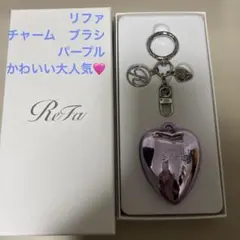 リファ チャーム ブラシ パープル 持ち運び MISAMO - メルカリ