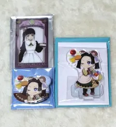 鬼滅の刃 実りの秋まつり アクスタ 神崎アオイ ／ Q-pot 栗花落カナヲ