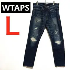 WTAPS ダブルタップス サベージDENIMスキニーデニム インディゴ Ｌ①のサムネイル