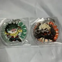 ヒロアカ ガチャガチャ アクキー 先行 デク 爆豪