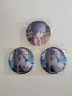 プロセカ KAITO グリッター缶バッジ 3個セット