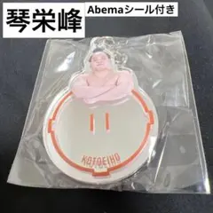 【新作】琴栄峰 ミラーキーホルダー 9月 東京場所 大相撲 ガチャ Abema