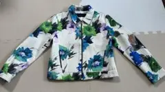 ZARA BASIC 花柄ジャケット Mサイズ