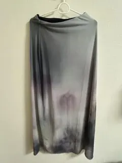 グラフィックシアースカート　jeanasis