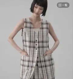 LOWRYSFARM 接触冷感 UVカット ソフリネンベストのサムネイル