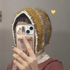 こりゃ可愛いよボンネット帽