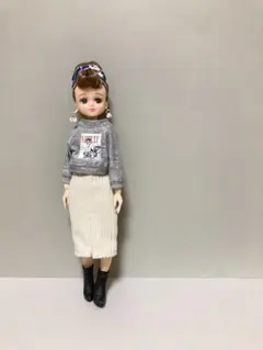 リカちゃん服　リカちゃんハンドメイド服　ピュアニーモ　ドール服