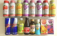 つぶらなジュース　つぶらなりんご　KAGOME野菜生活　飲料詰め合わせ　炭酸飲料のサムネイル