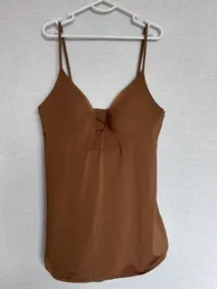 ユニクロ×マメクロゴウチ　エアリズムプランジブラキャミソールM