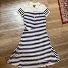 2026年最新】POLO RALPH LAUREN 柄：ボーダー レディース 半袖ひざ丈
