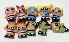 10体セット！　パワーパフガールズ ソフビ フィギュア 即購入可能！