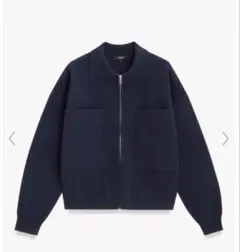 ✤セオリー Theory コットンウール ニットブルゾン✤