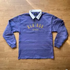 ●X-LARGE 襟付きHALFZIP PULLOVER