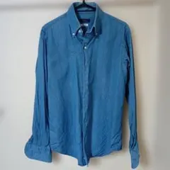 SHIPS Tailoring Style デニムシャツ スリムフィット 日本製のサムネイル