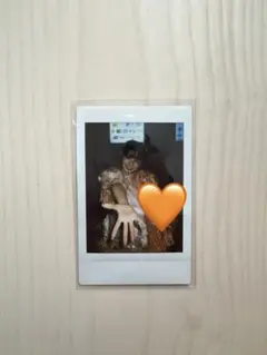 FRUITS ZIPPER フルーツジッパー 鎮西寿々歌 チェキ オーガンジー