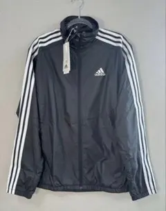 アディダススリーストライプスWIND. RDYウインドブレーカージャケットM新品