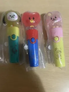 BT21 ライトスティックチャーム2　3個セット