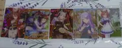 ウマ娘 ウエハースカード★5枚セット
