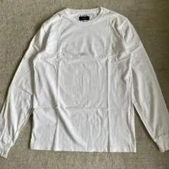 サタデーズ NYC ロンT 白 M ロゴ 長袖 カットソー
