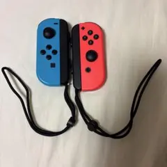 Switch ジョイコン ジャンク品 ストラップ付き