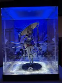 紅蓮　フィギュア　1/7スケールフィギュア　ジオラマショーケース付 紅蓮 フィギュア 1/7スケールフィギュア ジオラマショーケース付