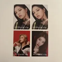 itzy メイベリン サイン フォトカード ITZY - itzy トレカ メイベリン MAYBELLINE 20枚セットの通販 by