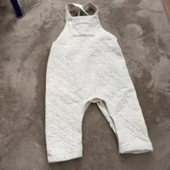 美品　プチバトー　キルティング　チュビック　サロペット　オーバーオール