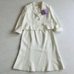 東京ソワール RIFANNE セレモニースーツ 15号 パールボタン 入学式