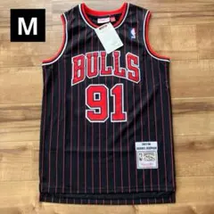 未使用】 デニス・ロッドマン NBA ブルズ ユニフォーム M シャツ
