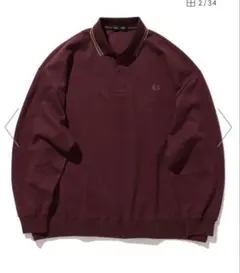 ★美品　FRED PERRY BEAMS 別注 ピケロングスリーブ ポロシャツ FRED PERRY（フレッドペリー）の「FRED PERRY × BEAMS / 別注 ピケ
