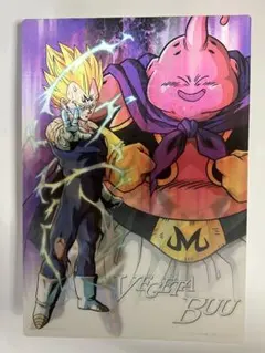 상태좋음 ドラゴンボール 超絶アートボード チェンジング ベジータ 悟空 ブウ