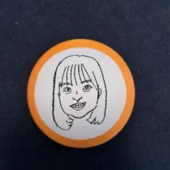 日向坂46 かとし画伯 似顔絵缶バッジ 正源司陽子
