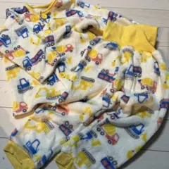 ベビーパジャマ 車両柄 95cm