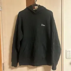 Dime ブラック フード付きパーカー M