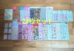 セリア　キャンドゥ　ダイソー　amifa　シール　24枚