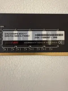 panram DDR3 PC3-12800 8GBx2枚組 メモリ - メルカリ