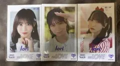 イコラブ ＝LOVE 野口衣織 ミニフォト vol.9 3種 まとめ売り